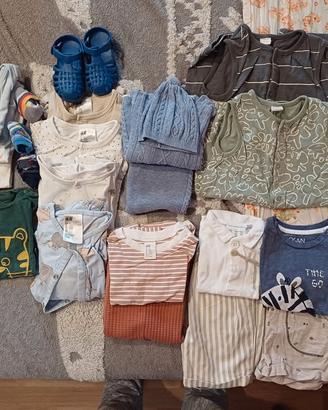 Lotto abbigliamento bimbo