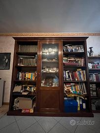 Libreria in noce nazionle