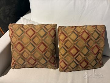 Coppia di federe per cuscino 45x45cm