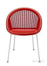 1 Sedia Bon Bon Scab Rossa