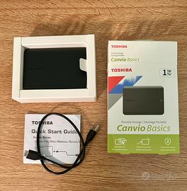 Hard disk esterno TOSHIBA 1 TB
