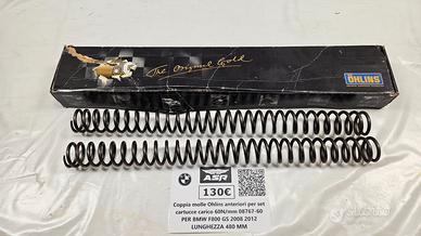COPPIA MOLLE OHLINS ANTERIORI PER BMW F800 GS 2008