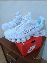 nike shox tl bianche