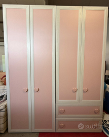 Armadio Fatto Su Misura 4 Ante Usato 3345