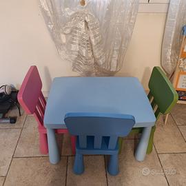 tavolino e sedie ikea