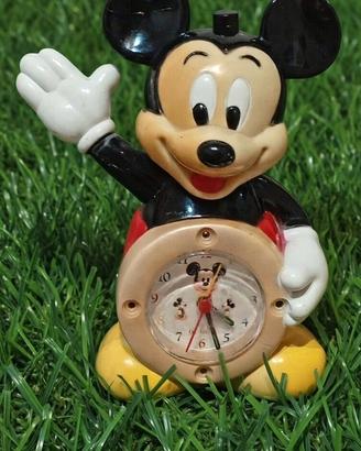Topolino Vintage: Orologio Sveglia Funzionante 