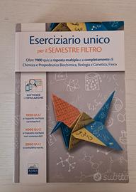 Eserciziario unico semestre filtro di medicina