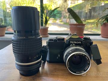 Nikon FE + Nikkor 50mm f/2