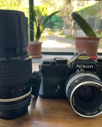 Nikon FE + Nikkor 50mm f/2