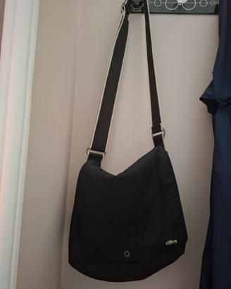 borsa a tracolla Lacoste nera 