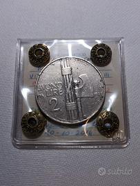 Moneta buono da 2 Lire 
