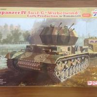Kit Dragon 1/35 Wirbelwind flakpanzer zimmerit