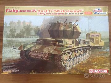 Kit Dragon 1/35 Wirbelwind flakpanzer zimmerit
