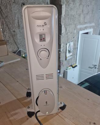 -Riscaldatore elettrico con termostato regolabile.