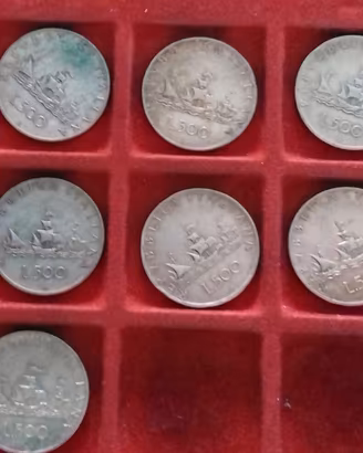 lotto di 12 500 lire Caravelle come da foto