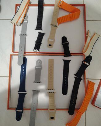 lotto 12 cinturini smartwatch generici 3,5 cm vari