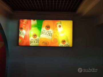 Insegna luminosa Bacardi Breezer