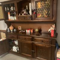 Credenza arte povera interamente in castagno