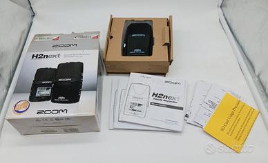 REGISTRATORE PALMARE ZOOM H2Next