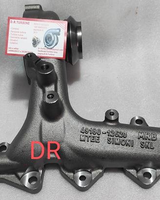 collettore carter di scarico RINFORZATO 1.7 49180-