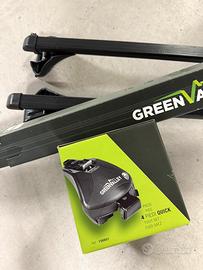 Barre portatutto e piedi GreenValley per BMW X3