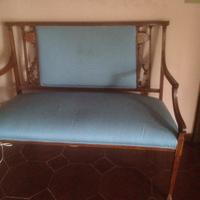 Divanetto Canapè Liberty divano panca antico