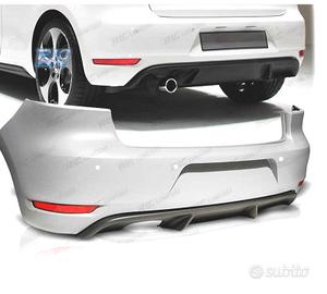PARAURTI POSTERIORE VOLKSWAGEN VW GOLF 6 LOOK GTI 