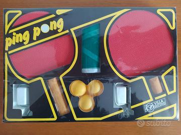 Set da ping pong con rete e palline