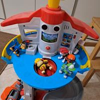 Paw Patrol , Mega Quartiere Generale con Veicolo E