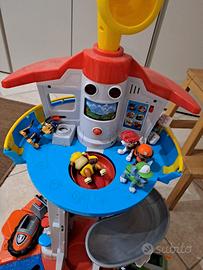 Paw Patrol , Mega Quartiere Generale con Veicolo E