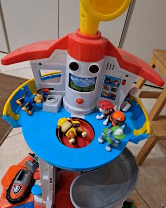 Paw Patrol , Mega Quartiere Generale con Veicolo E