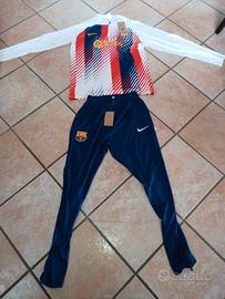 tuta Nike FC Barcellona bianca xl