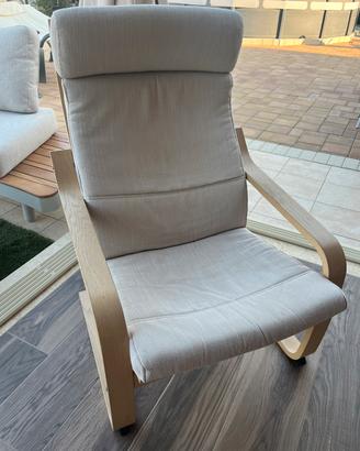 Poltrona Poang ikea modello deluxe