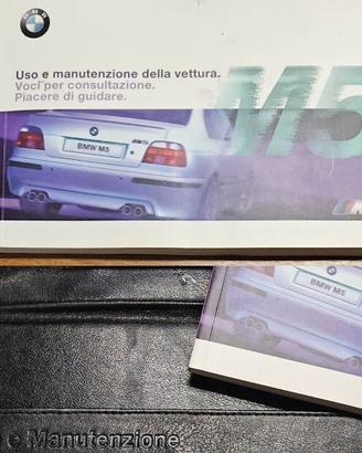 Libretto uso e manutenzione bmw m5 e 39 m3 e36