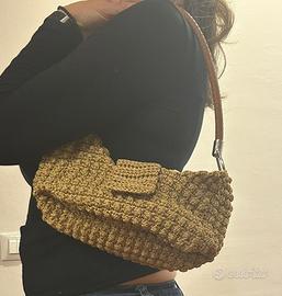 Borsa crocket all’uncinetto