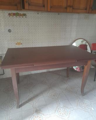 tavolo legno pieno