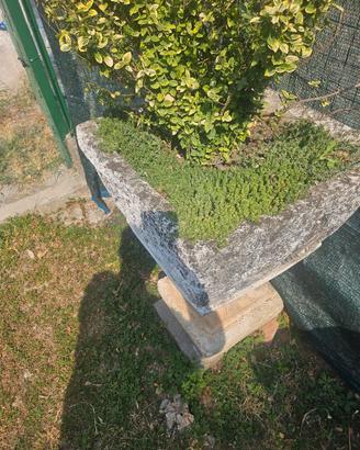Vasi produzione primo 900 scultura pietra piena