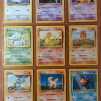 Lotto 18 Carte Pokémon Vintage Set Base 