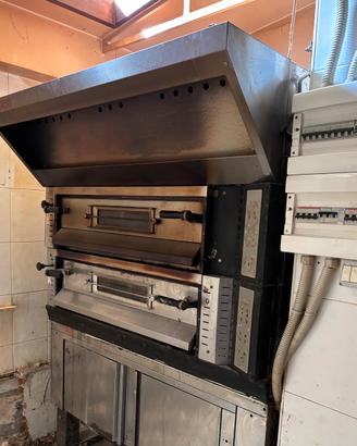 Forno professionale pizza a 2 elementi OEM