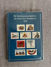 Libretto francobolli Germania+Berlino 1979