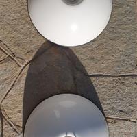 2 lampadari bianchi Rellemme 74/75, FLOS, original