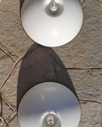 2 lampadari bianchi Rellemme 74/75, FLOS, original