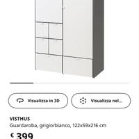 ARMADIO VISTHUS IKEA