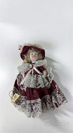 Bambola di porcellana originale epoca vittoriana