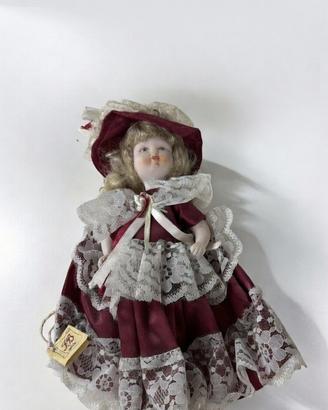Bambola di porcellana originale epoca vittoriana