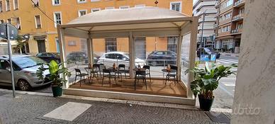 Dehor esterno per attivita di somministrazione
