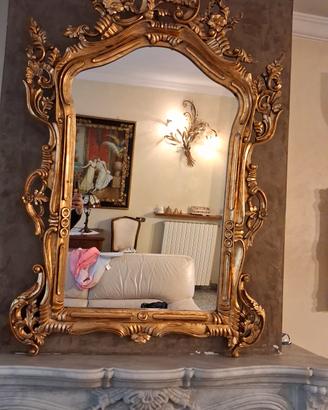 specchio stile barocco
