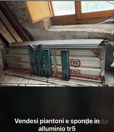 Sponde alluminio tr5 piantoni Eurotech camion