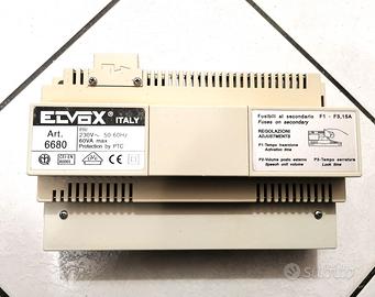 2 Alimentatori per videocitofono Elvox