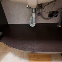 Mobile bagno con top in okite